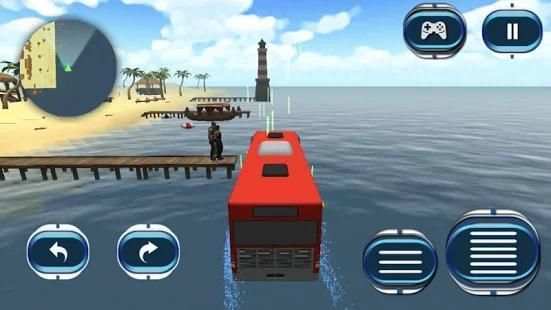 Floating Coach Bus : Public Transport screenshot 2