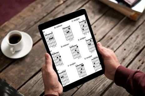 Learn Guitar Keys screenshot 1