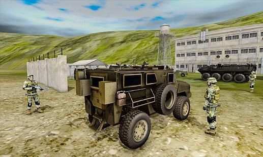 US Army Offroad Truck Driving Simulator 2018 screenshot 2