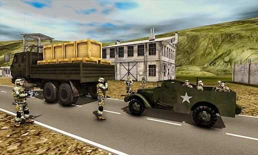 US Army Offroad Truck Driving Simulator 2018 screenshot 5