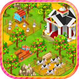 ikon happy cheerful farm