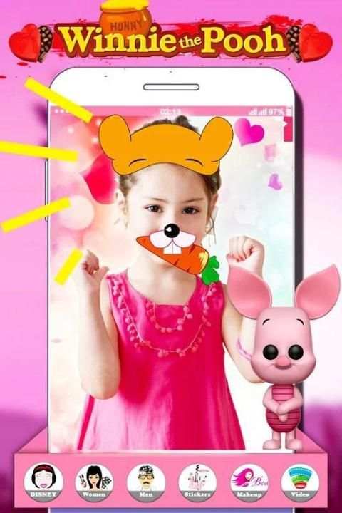 The Pooh Photo Stickers screenshot 1
