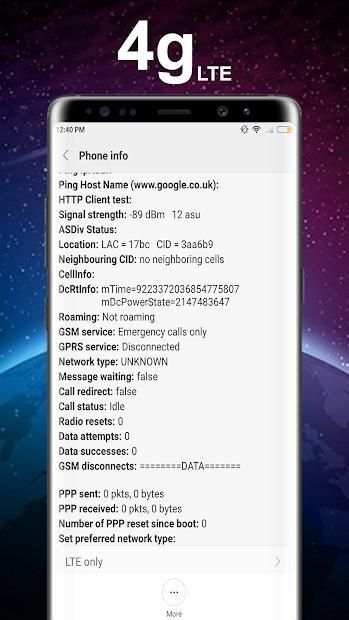 Only 4G LTE Switch - 4G LTE LOCKED screenshot 1