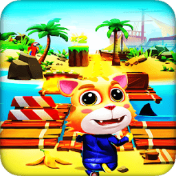 cat run : subway rush Run pet Run icon