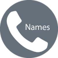 number call name and address