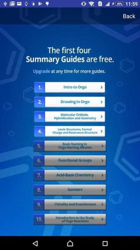 Organic Chemistry Help screenshot 1