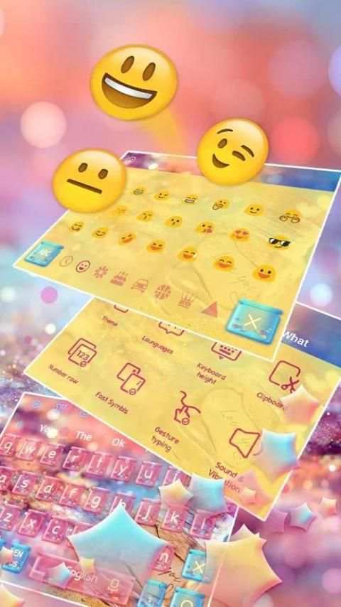 Love Wish Starry Keyboard screenshot 1