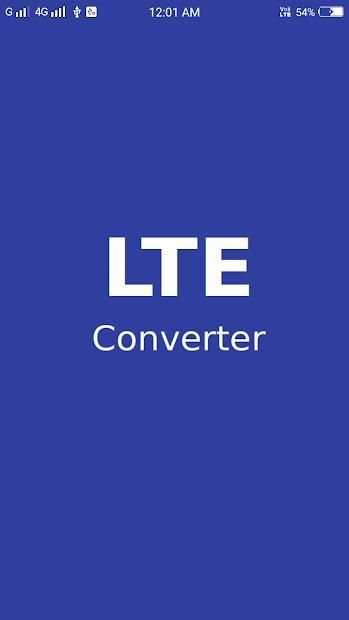 LTE Converter screenshot 5