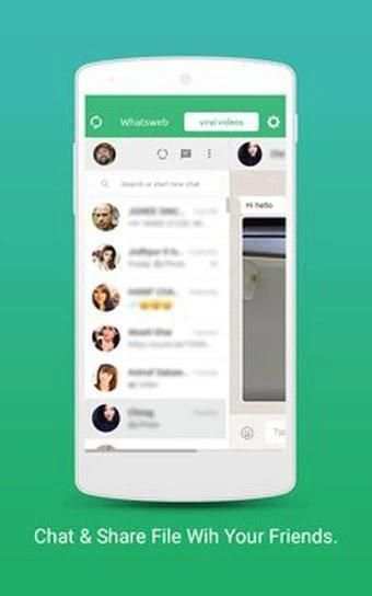 WhatsAp web screenshot 1