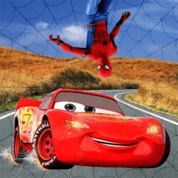 Superheroes McQueen Car Jumping:Top Speed Racing icon