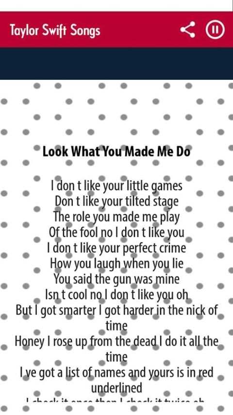 Taylor Swift Songs screenshot 4