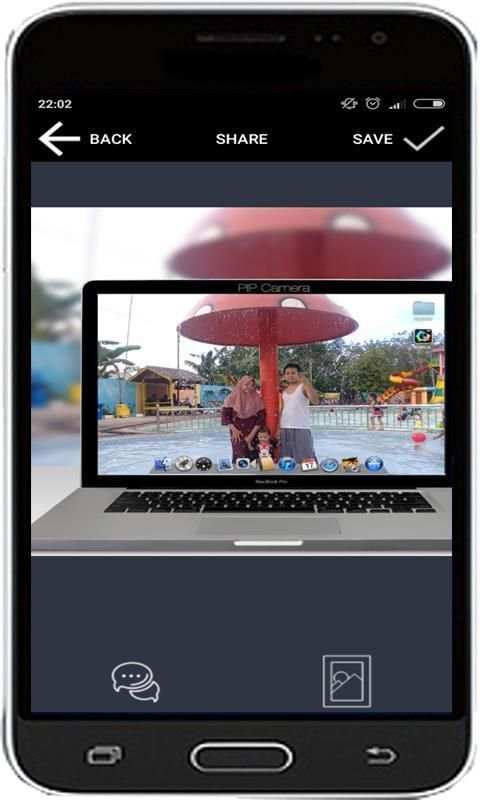 Camera Transparan Pip Editor screenshot 2