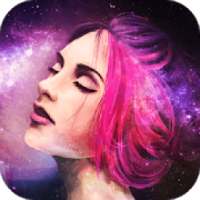 Galaxy Overlay Photo Lab Effect