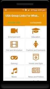 USA Group Links For Whatsapp screenshot 1