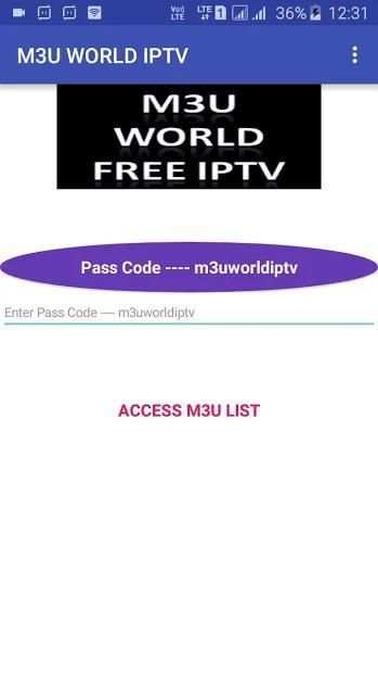 M3U WORLD IPTV screenshot 2