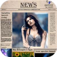 Newspaper Photo Frame 2018 on 9Apps