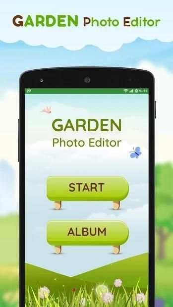Garden Photo Frames & Photo Editor скриншот 5