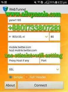 Webtunnel VPN screenshot 2