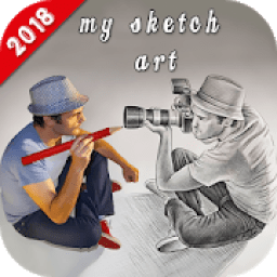 Pencil Sketch Photo Editor आइकन