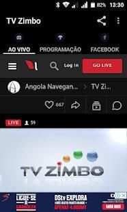 TV Zimbo Angola Online screenshot 1