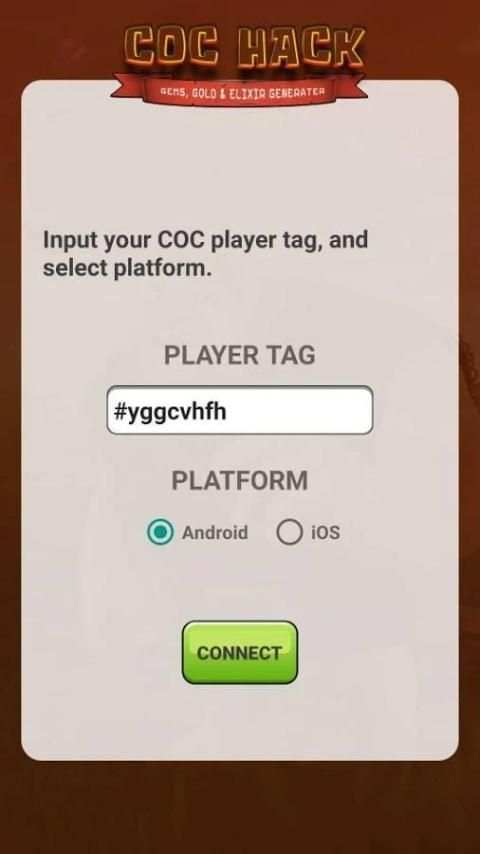 Hack for Clash OF Clans Unlimited free gems(prank) screenshot 4