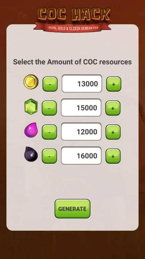 Hack for Clash OF Clans Unlimited free gems(prank) screenshot 2