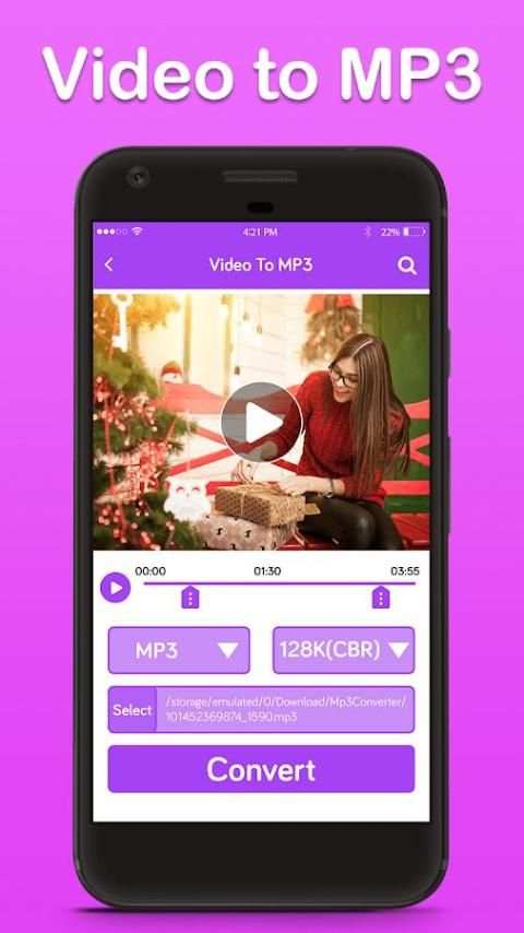 Mp4 converter-video to mp3 स्क्रीनशॉट 3