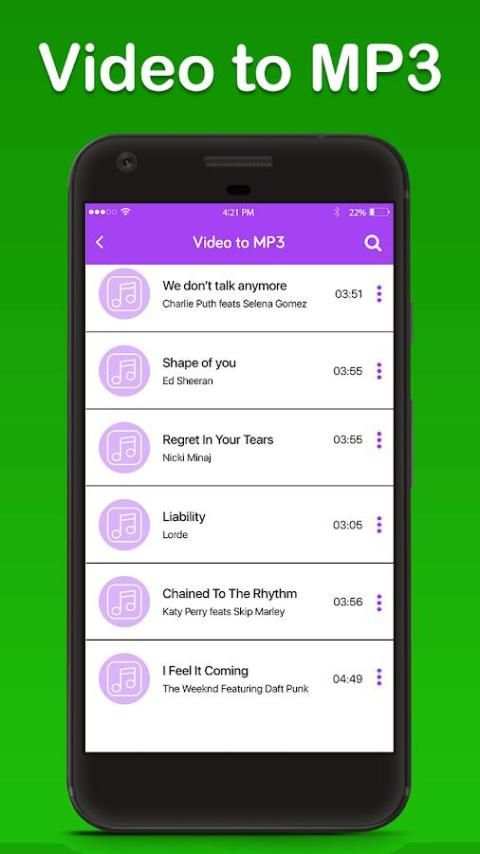Mp4 converter-video to mp3 स्क्रीनशॉट 1