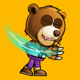 ikon King Bear Hero Adventure