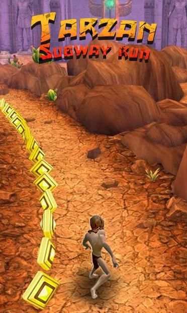 Subway Tarzan Adventure run! स्क्रीनशॉट 4