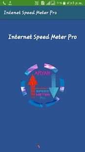 Internet Speed Meter Pro स्क्रीनशॉट 1