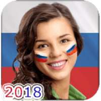 Flag Face World Cup 2018 on 9Apps