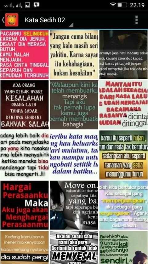 DP Kata Sedih 3 تصوير الشاشة