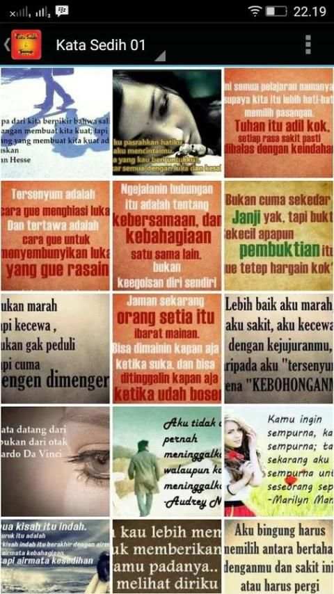 DP Kata Sedih 4 تصوير الشاشة