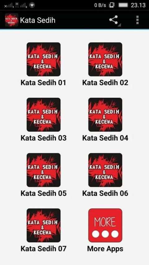 DP Kata Sedih 5 تصوير الشاشة