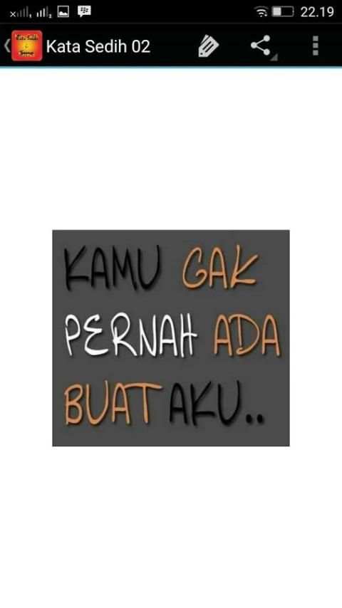 DP Kata Sedih 1 تصوير الشاشة