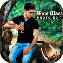 Wine Glass Photo Frame आइकन