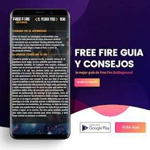Free Fire Battelground Guia - Consejos screenshot 5