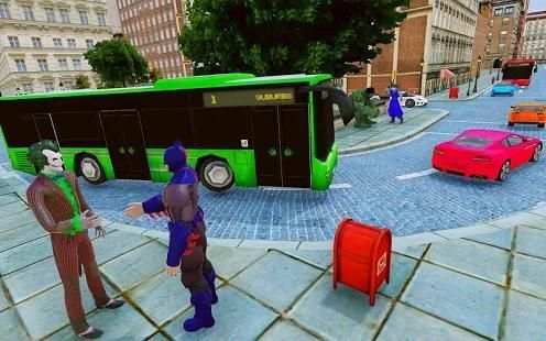 Superhero Passenger Bus Driving Simulation Game screenshot 15