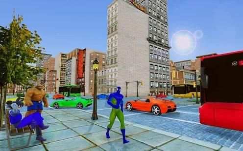 Superhero Passenger Bus Driving Simulation Game screenshot 8