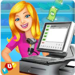 Supermarket cash register 1.27