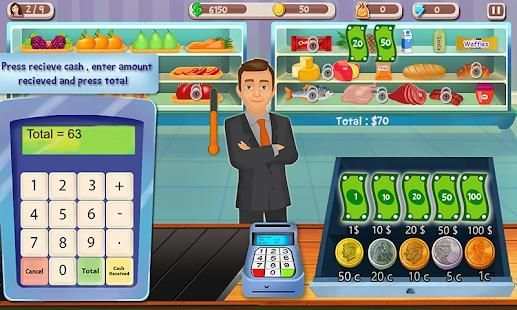 Supermarket Cash Register Sim: Manager & Cashier screenshot 24