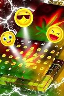 Rasta Theme Keyboard screenshot 2