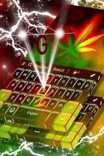 Rasta Theme Keyboard screenshot 5