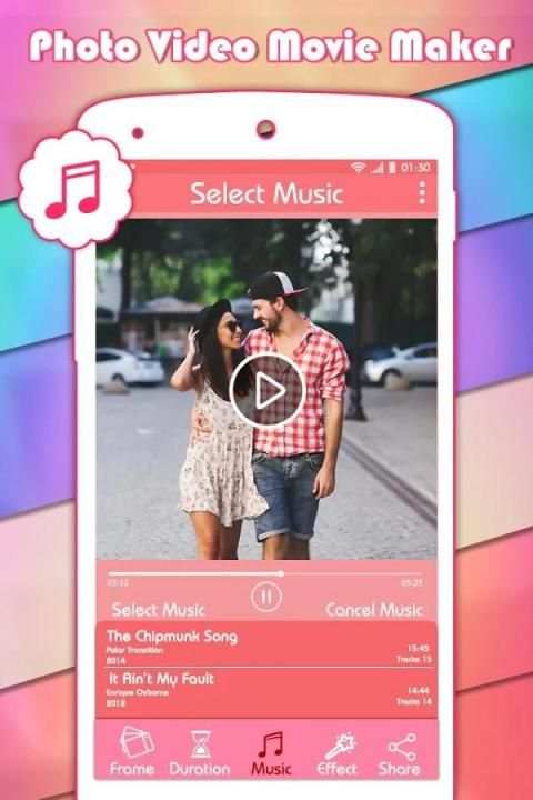 Photo Video Movie Maker with Music screenshot 3