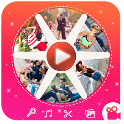 Photo Video Movie Maker with Music आइकन
