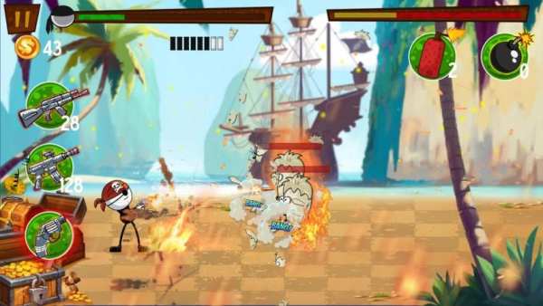 Stickman Warriors: Cartoon Wars screenshot 2