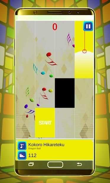 Super Dragon Ball Piano Tiles Magic Game screenshot 2