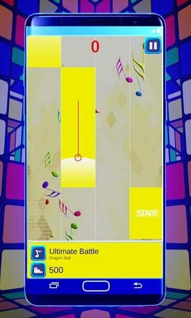 Super Dragon Ball Piano Tiles Magic Game screenshot 3