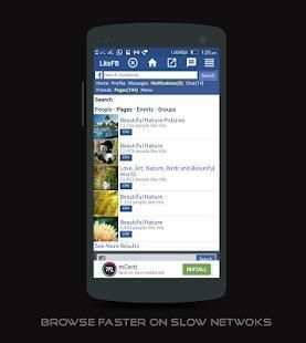 Fast Lite extra for facebook screenshot 6